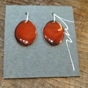 Pendientes esmalte al fuego