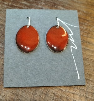 Pendientes esmalte al fuego